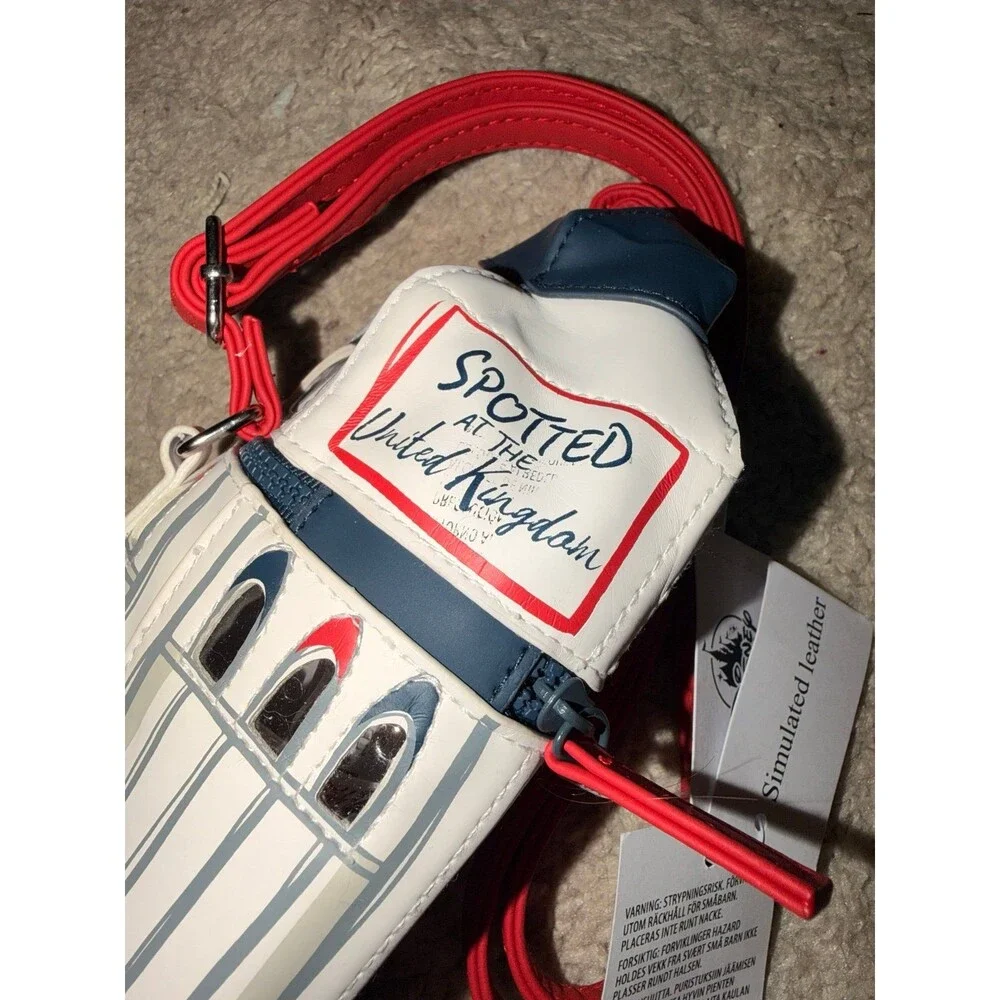 NWT Disney Park Epcot World Showcase United Kingdom 101 Dalmatians Crossbody Bag